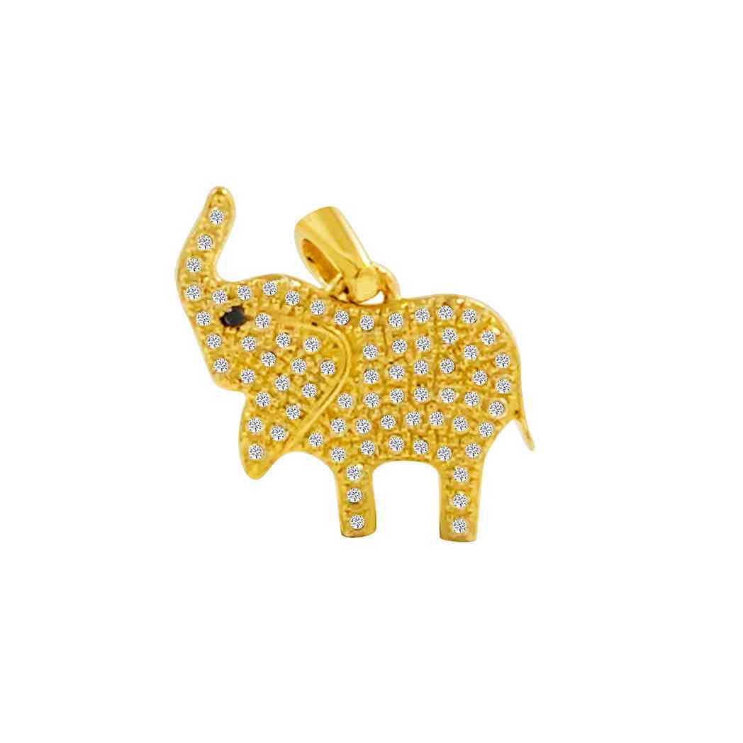 Elephant Pendant PD31015A